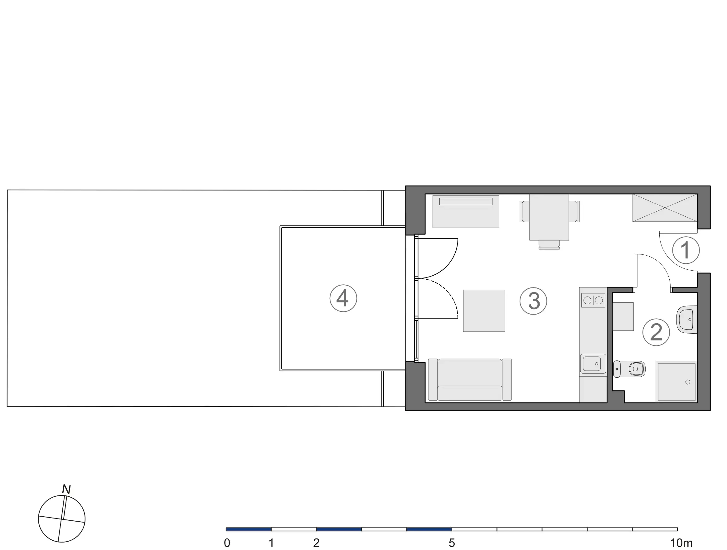Rzut 2D lokalu 3-A.0.2