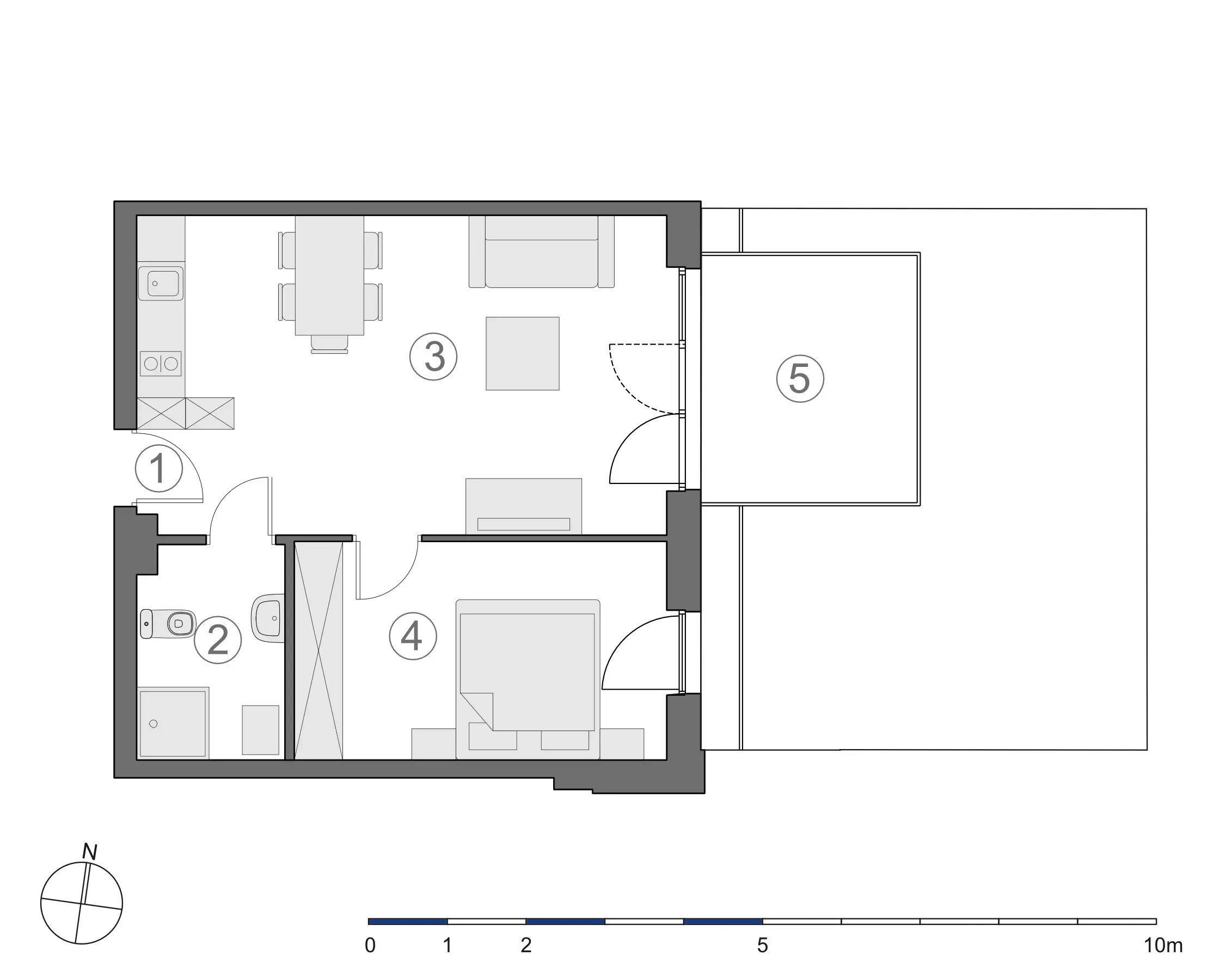 Rzut 2D lokalu 3-A.0.7