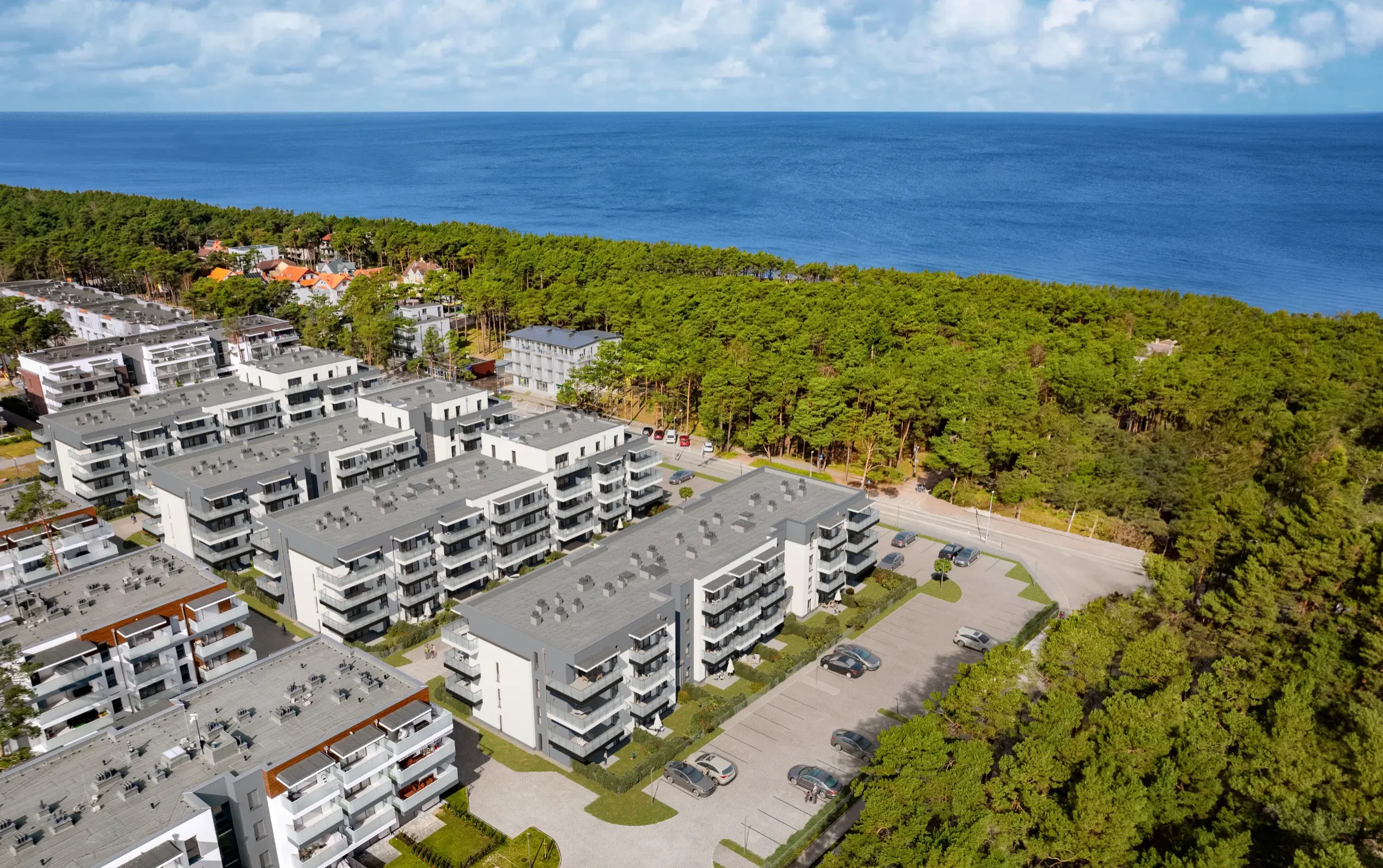 Apartamenty nad morzem na sprzedaż w Pogorzelicy